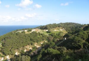 Vista parcial del Hacho_El Pueblo de Ceuta