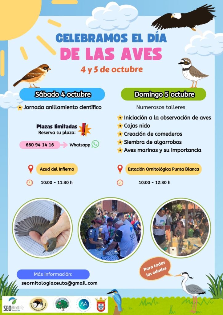 Cartel Día Mundial de las Aves