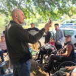 Charla sobre el anillamiento a usuarios de COCEMFE