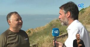 Entrevista en colonia de gaviota Audouin